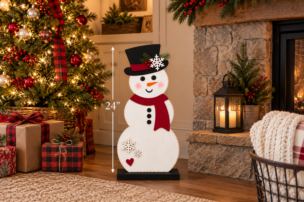 Pine Wood Snowman Workshop at HVCC on 11/21 @ 8AM