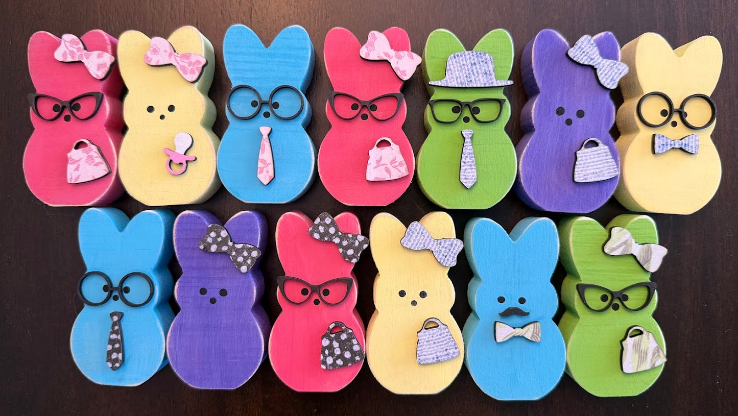 PEEPLE - Personalized Wooden Easter Peeps