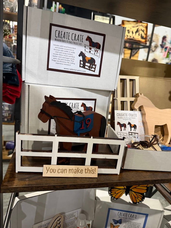 Horse & Fence Create Create