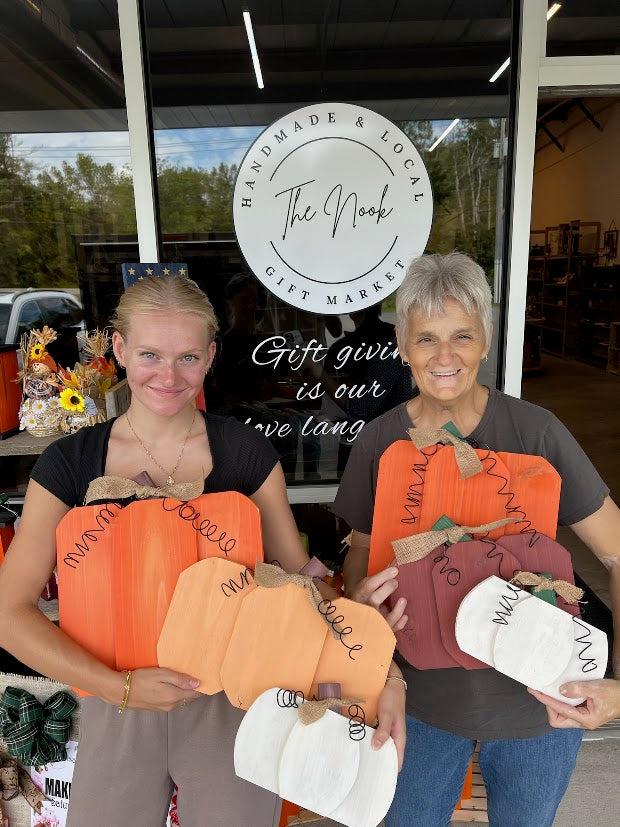Cedar Pumpkins Workshop at HVCC on 9/12 at 8AM