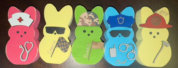 PEEPLE - Personalized Wooden Easter Peeps