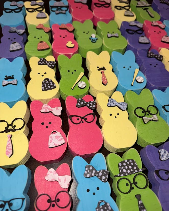 PEEPLE - Personalized Wooden Easter Peeps