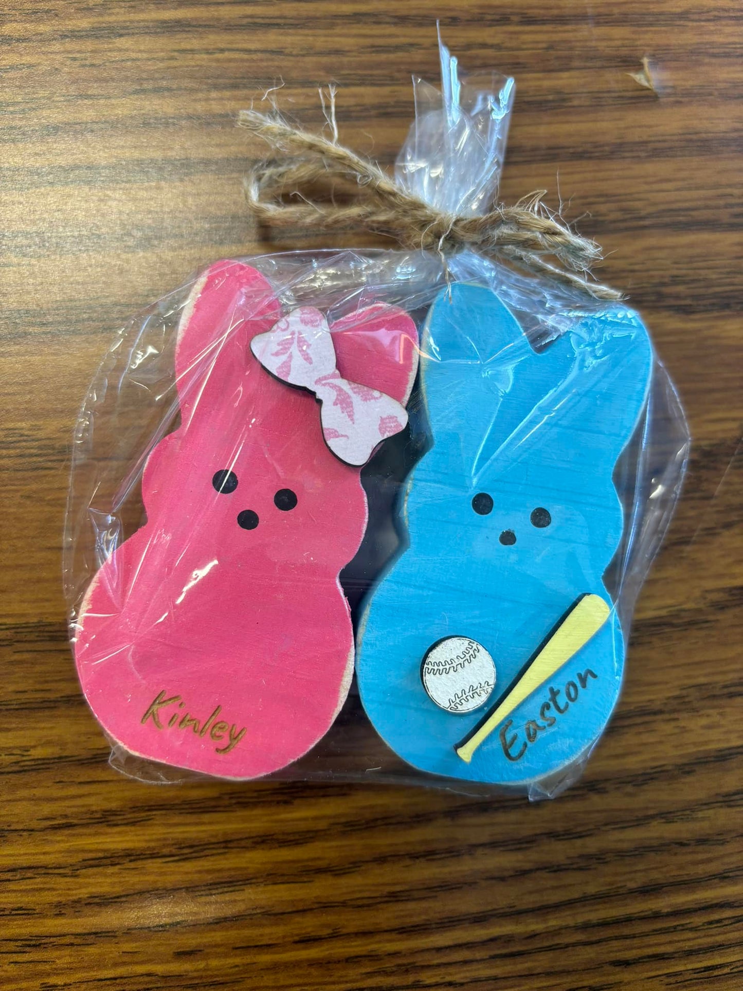 PEEPLE - Personalized Wooden Easter Peeps