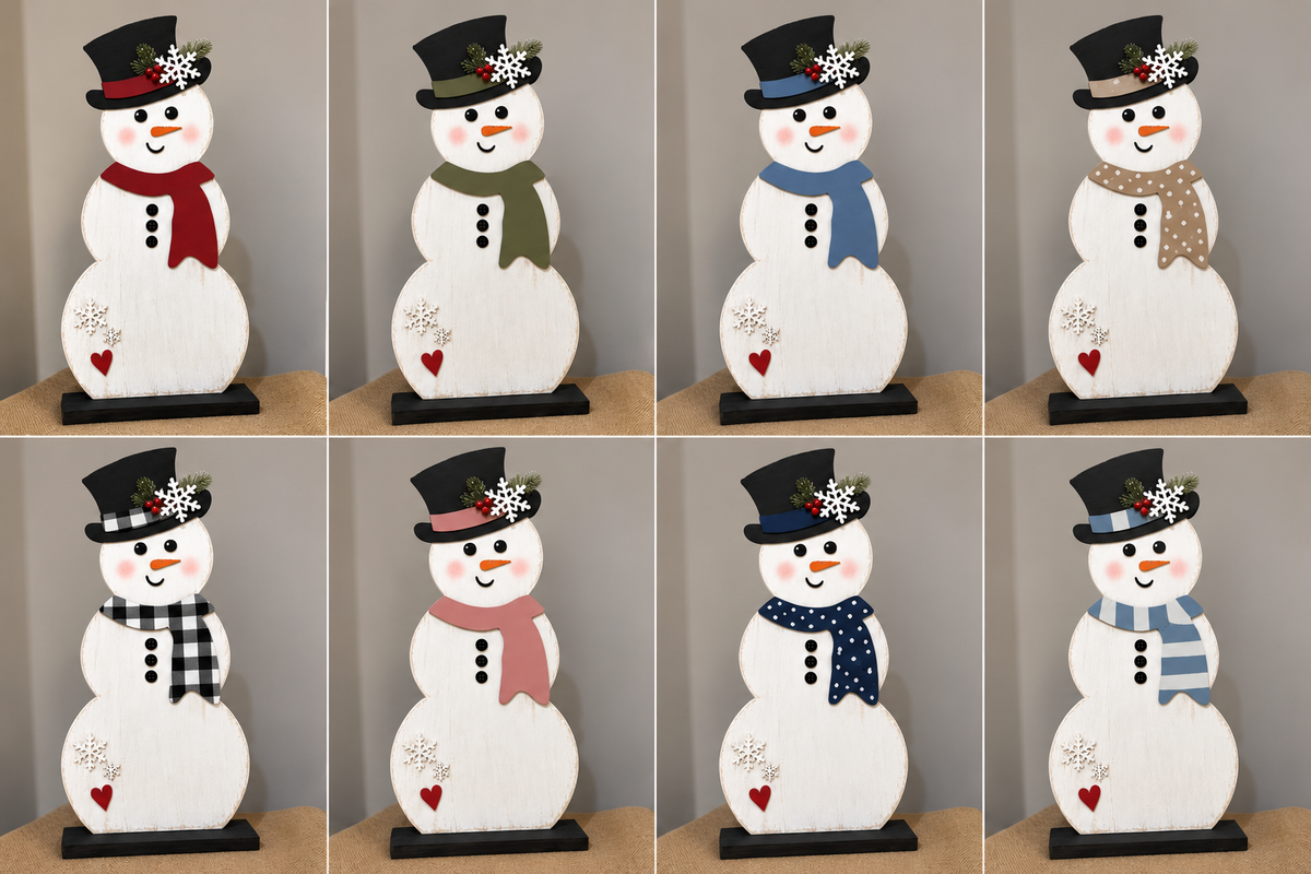 Pine Wood Snowman Workshop at HVCC on 11/21 @ 8AM
