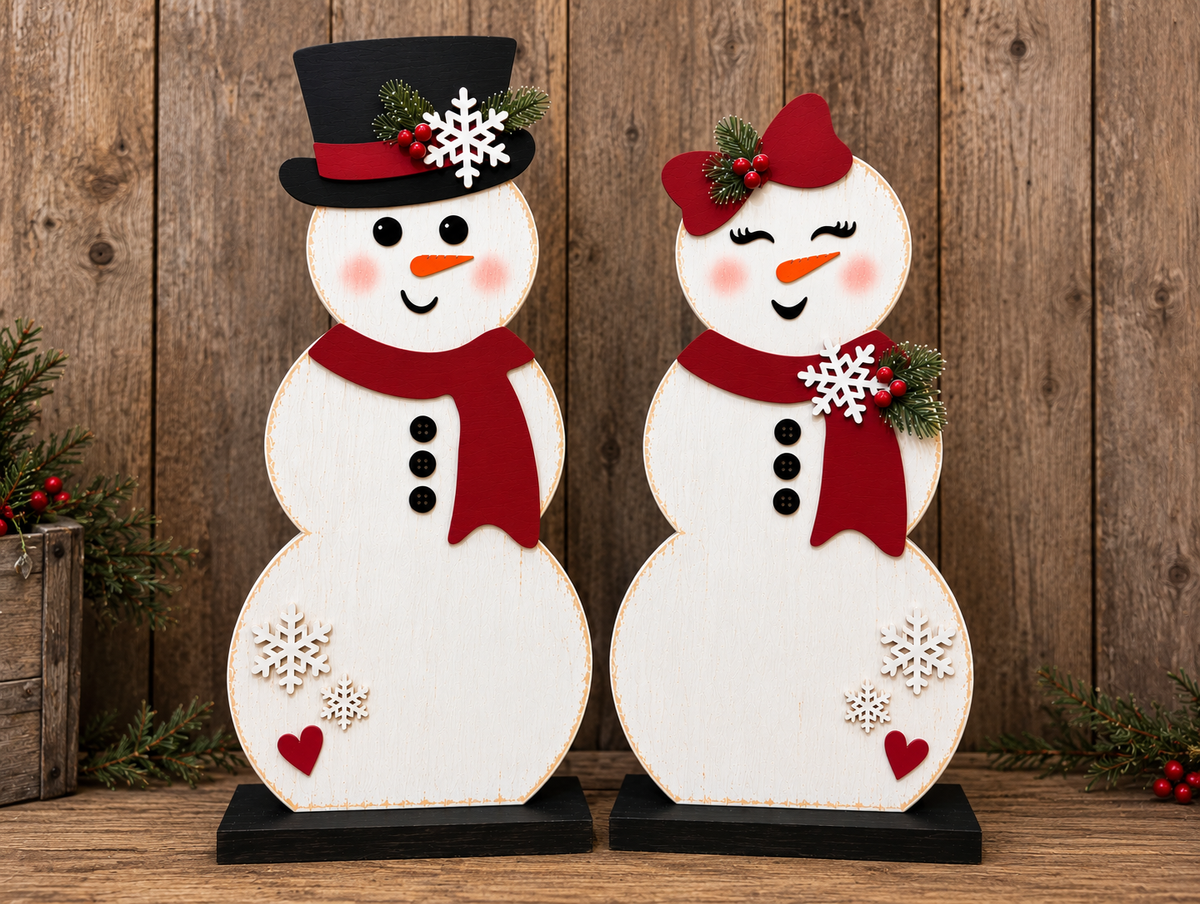 Pine Wood Snowman Workshop at HVCC on 11/21 @ 8AM