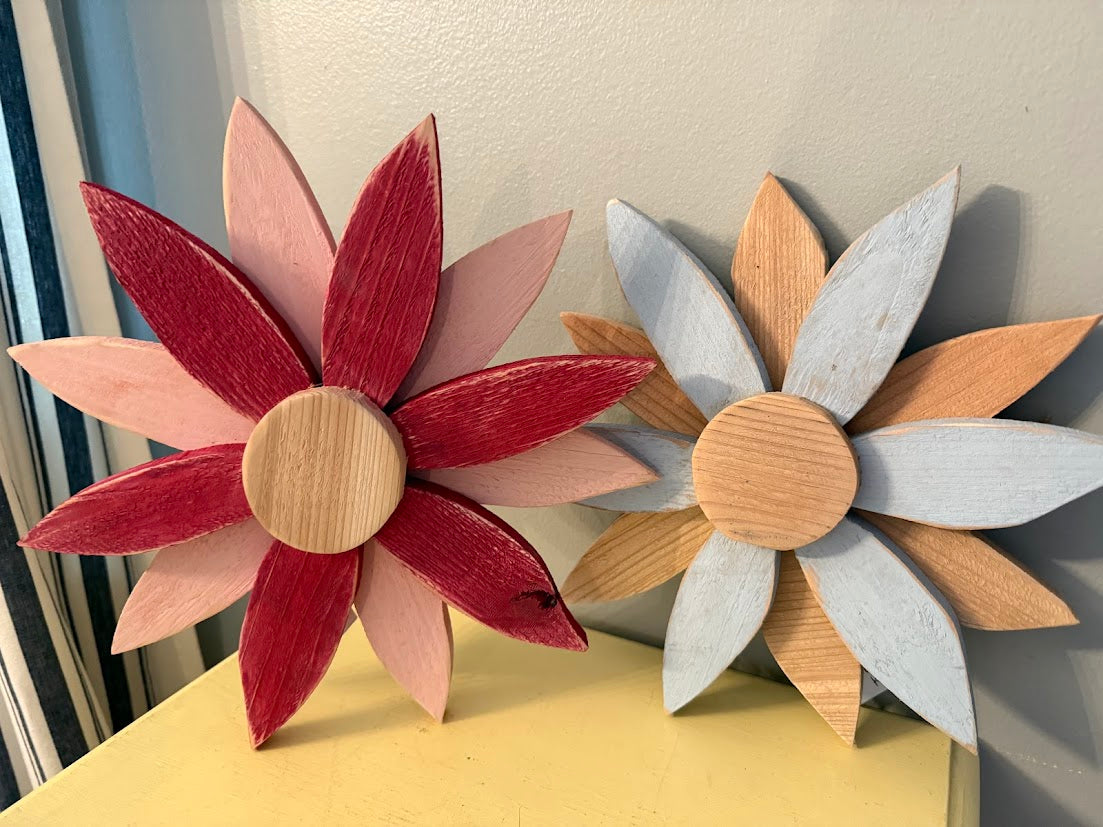 12" Cedar Flower Create Crate